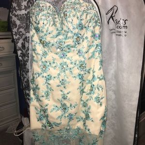 High-low formal dress